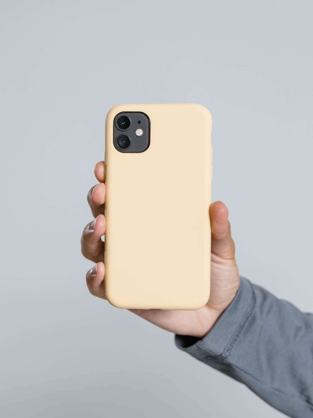 Yellow iPhone case
